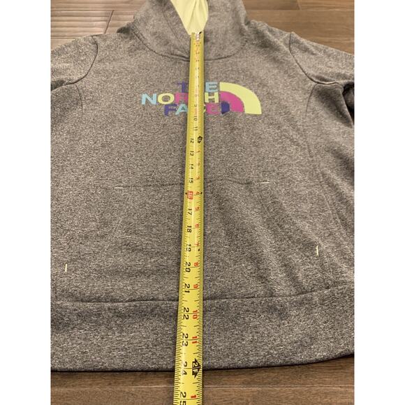 The North Face Gray Womens Pullover Pocket Hoodie Sweatshirt Size M MEDIUM - Picture 8 of 8